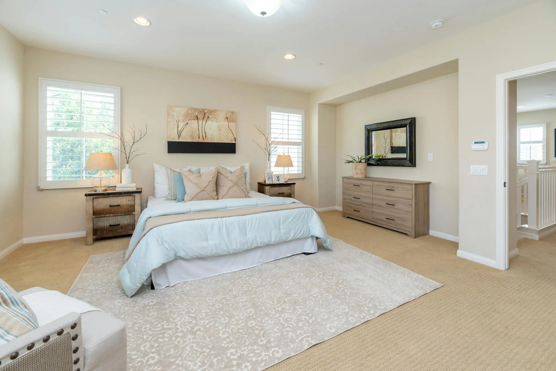 Tropical wallpaper design for Bay Area home